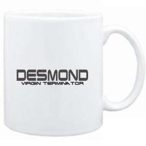 Mug White  Desmond virgin terminator  Male Names  Sports 
