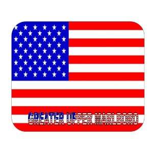  US Flag   Greater Upper Marlboro, Maryland (MD) Mouse Pad 