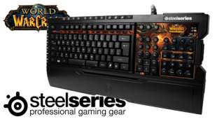 STEELSERIES SHIFT WOW CATACLYSM USB PC GAMING KEYBOARD  