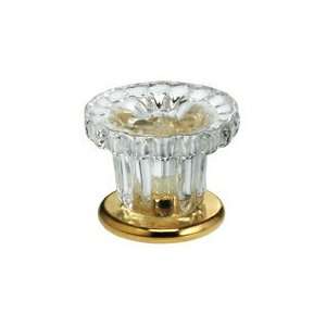  Omnia 4909/30 US3 T Glass & Crystal Polished Brass with 