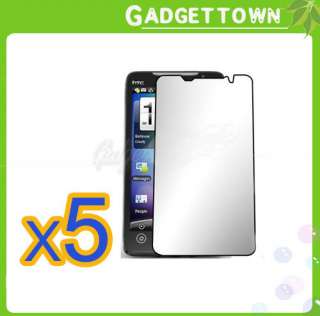 5x New Mirror Screen Protector for HTC EVO 4G Sprint  