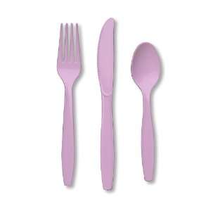   Lavender Plastic Cutlery   Assorted