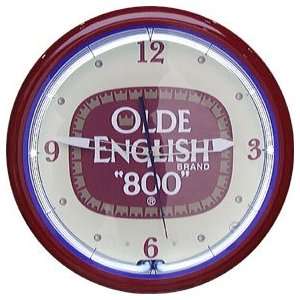   Shipping   20 Inch Olde English Brand 800 Neon Clock