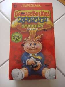 2011 Garbage Pail Kids Flashback Series 2 Bonus Box  