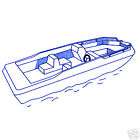 premium trailerable i o deckboat deck boat cover fits 24