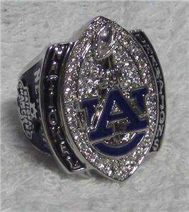 2010 Auburn Tigers NCAA Football National Championship Ring  