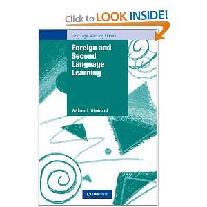  Foreign and Second Language Learning Language Acquisition 