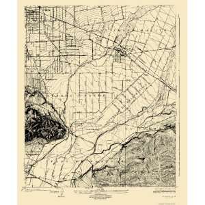  USGS TOPO MAP EL MONTE CALIFORNIA (CA) 1926