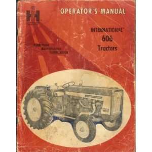  International 606 Tractors Operators Manual (1 014 326 