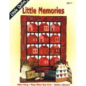    BK2091 LITTLE MEMORIES BY LITTLE QUILTS Arts, Crafts & Sewing