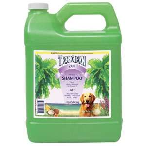  TropiClean Natural Kava Dog Shampoo, 1 Gallon Pet 