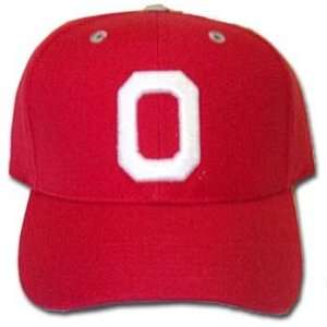  Nike Fitted Ohio State Buckeyes Red Hat