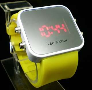   Colors Sport Style LED Digital Date Lady Men Wrist Watch A7  