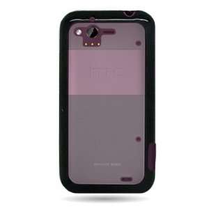  WIRELESS CENTRAL Brand Hybrid TPU CLEAR Hard Snap on Back 