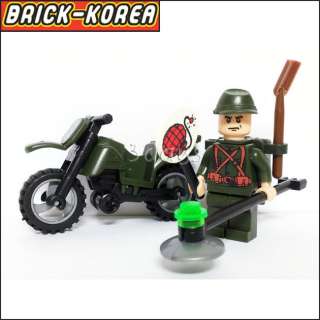 Bricks Block Building Toys Minifigures 829 Army Series set   Paravane 