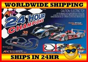 AFX 24 Hour Champions Set w/TPP 35 SLOT CAR HO  