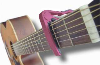 Acoustic Electric Quick Change Trigger Guitar Capo New  