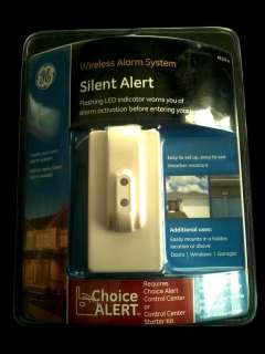 GE Choice Alert Wireless Silent Alarm 043180451378  