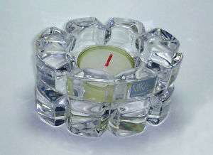 Mikasa Crystal REFLECTIONS Votive Candle Holder   NEW  