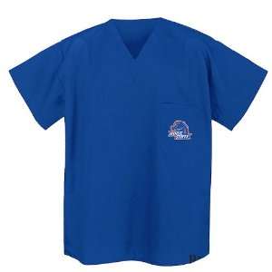 Boise State Scrub Shirt Med Royal 