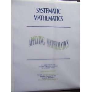   Mathematics, DVDs (Systematic Mathematics,) Systematic Mathematics