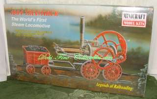 Minicraft   1804 Trevithick Steam Engine Kit   HO  