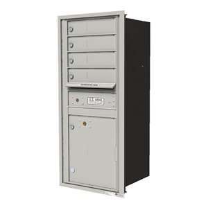  Florence Mailboxes 4CAT1 4PG Suite Versatile Recessed 