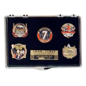 Mounted Memories Denver Broncos 2004 Hall of Fame 5 Pin Collectors 