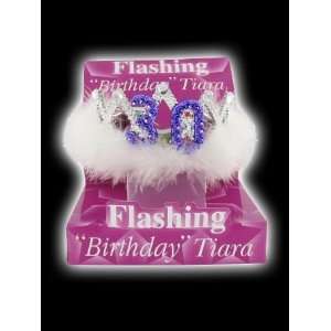  Party Supplies R Us Tiara Flashing 30Th Birthday Toys 