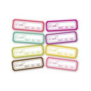     Delightful Paper Tags   Spring is in the Air Date Tabs   Set of 8