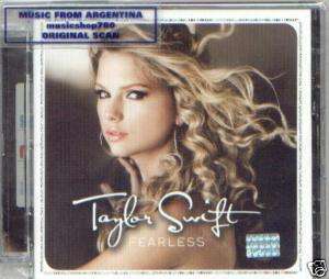 TAYLOR SWIFT FEARLESS 16 SONGS IMPORT RARE SEALED CD  