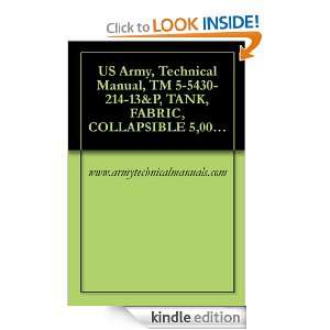 US Army, Technical Manual, TM 5 5430 214 13&P, TANK, FABRIC 