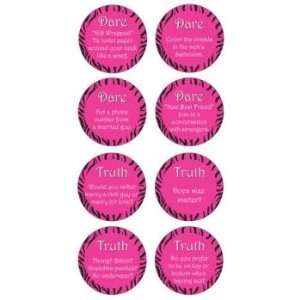   Coaster Party Game, Truth or Dare 8 Pack