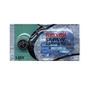  Maxell Watch Battery Button Cell SR41SW 384 (1pc)