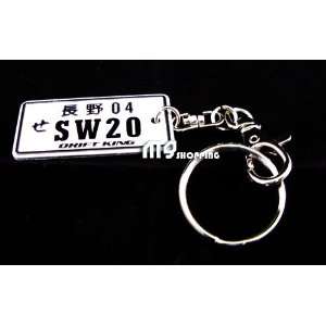 Toyota MR 2 SW20 Keychain, Drift King Sw20 Name Tag Key Chain  