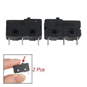  2 Pcs Momentary 3 Terminals Button Actuator Micro Switch 