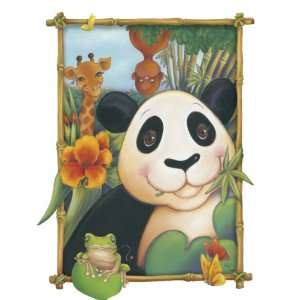  Panda Window Accent Mural