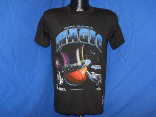 vintage ORLANDO MAGIC BASKETBALL HAT WAND 90S BLACK UNWORN t shirt 