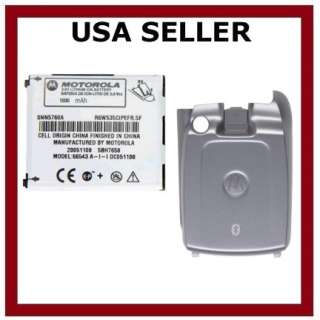 OEM MOTOROLA SNN5760A v710 a860 e815 e816 BATTERY+DOOR  