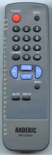 Sharp TV remote control RRMCG1324CESA & RRMCG1324CESB  