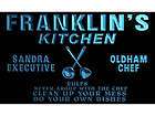 FRANKLIN s LED Sign Kitchen Cook Chef Light KOU275