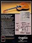   ovation acoustic electric classic guitar print ad 