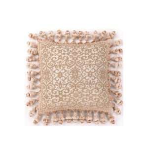  Winter Night Pillow 16 Square Ivory/beige