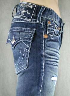 True Religion Jeans Mens BILLY Big T DK BRAVO Authentic bootcut 