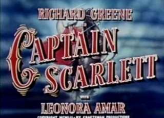 Captain Scarlett DVD 1953 Richard Greene Swashbuckler Adventure  
