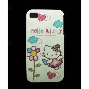  Hello Kitty iPhone 4 Hard Case   Hello Kitty Flower 
