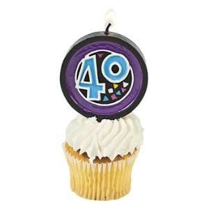  40th Candle   Party Decorations & Cake Decorating Supplies 