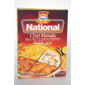 National Chat Masala(3.5oz., 100g) Grocery & Gourmet Food