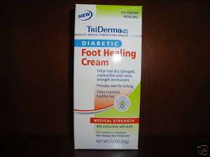 TRIDERMA DIABETIC FOOT HEALING CREAM MEDICAL STRENGTH  