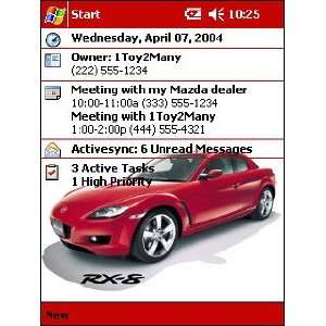  2004 Mazda RX8 Today Theme Software